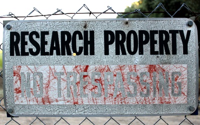 Research Property Sign, Davis, California