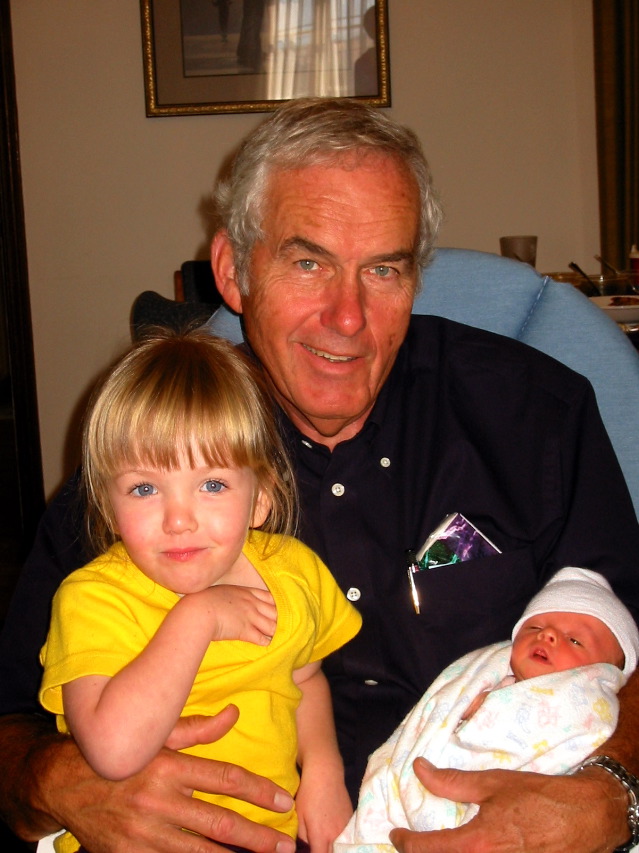 Grandpa, Rachel, & Heather