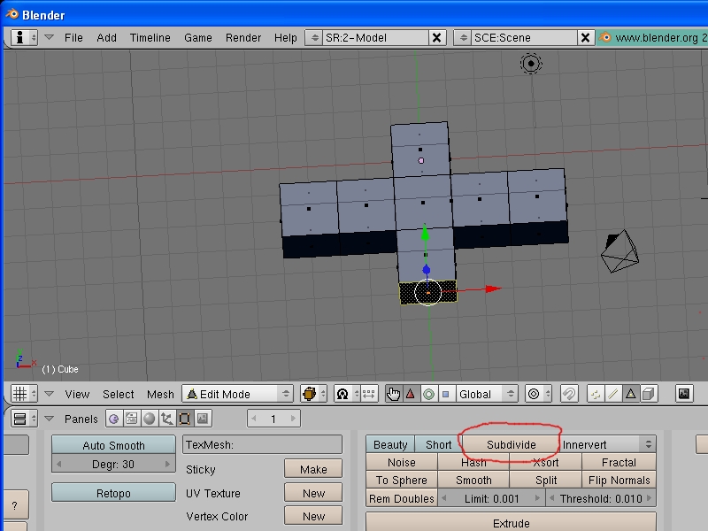 Blender Screensot