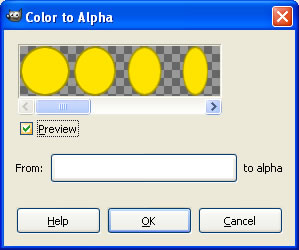 Color To alpha