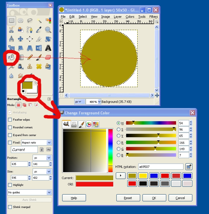 Fill Circle