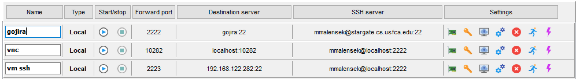 MobaXterm Tunneling